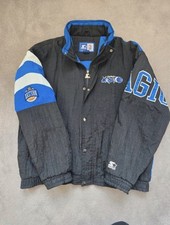 Vintage Starter Orlando Magic NBA Jacket XL 90s Made In Korea Two Tone Spellout
