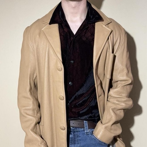 1970s vintage deerskin leather - vintage,