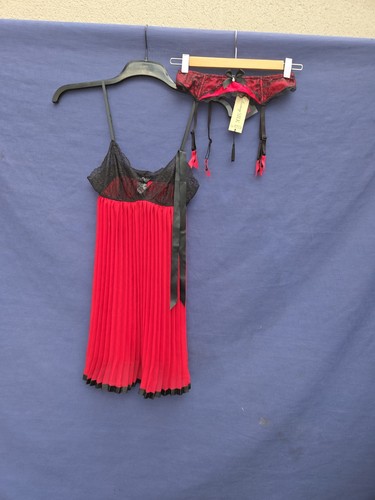 Hot red black senza baby - red, la