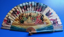 Vintage Handmade Spanish Fan