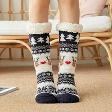 Women Men Slipper Winter Socks