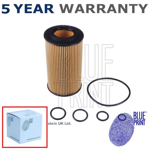 Oil filter blue print fits - blue,