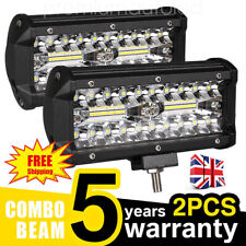2PCS LED Work Light Bar Flood Spot Lights Driving Lamp Offroad Car Truck SUV 12V