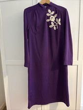 Purple Vintage Dress 1970s