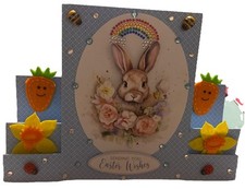 Handmade easter stepper card - stepper,