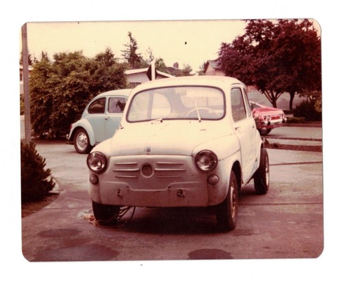 1960 fiat 500 vintage photo - 1960's,
