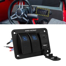 5 Gang Camper Van RV Boat Blue