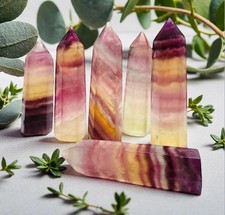 Polished Candy Fluorite Tower