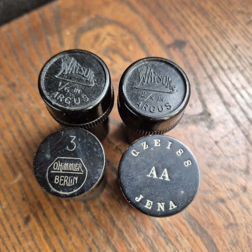 Four cannisters for - ,