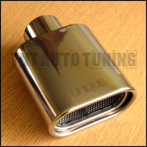Chrome stainless steel exhaust - stainless,