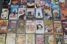22 X Job Lot Bundle Of VHS Video Tapes - Mixed Lot Various Genres