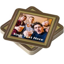 Personalised Beer Mats Photo