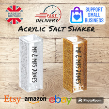 Personalised Acrylic Salt