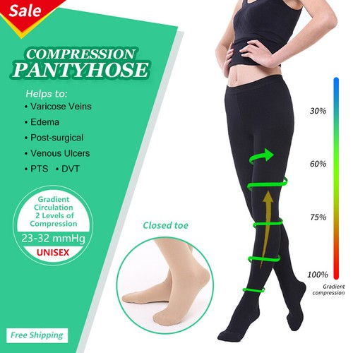 Compression pantyhose tights - compression,
