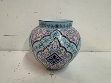 19th Century Pink & Turquoise