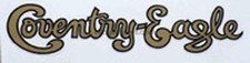 COVENTRY EAGLE gold script