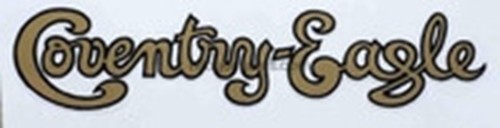 Coventry eagle gold script - gold,