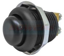 12v24v Heavy Duty Black Push Button Momentary Switch Ignition Start Starter Horn