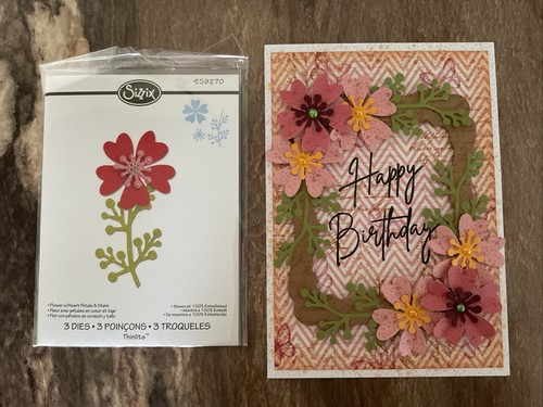 Sizzix thinlits dies flower - thinlits,