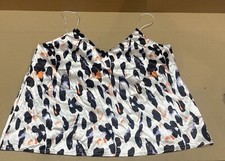 Womens Leopard Print Tank Top - Multicoloured - Size XL - New Other Free Postage