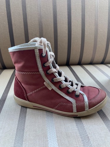 Ecco leather boots eu34 uk2 - boots,, eu34,