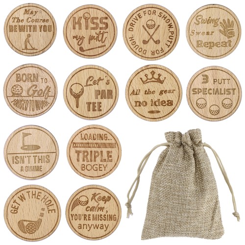 Golf ball markers set - golf, |