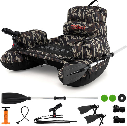 Inflatable fishing float tube - fishing,