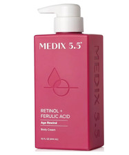 Medix 5.5 Retinol Cream with Ferulic Acid,444 ml, Anti-Sagging,Crepey Sun Damage