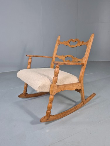 Vintage danish rocking - rocking, chair