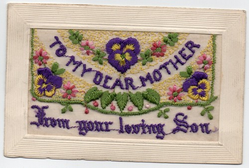Ww1 patriotic embroidered - ww1,