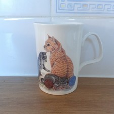 Fine Bone China Cats Mug x 1