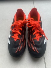 Adidas Predator Football Boot Shoes, UK 3 - Black Orange  HARDLY WORN