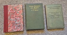 3 Antique Books on Clocks by