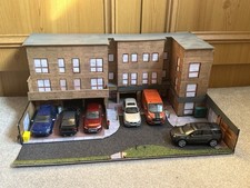 1/43 Handmade Diorama Block Of Flats