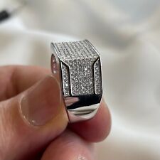 Mens iced out pinky ring Mens
