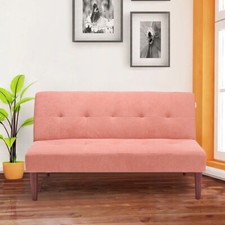 2 Seater Nordic Pink Fabric
