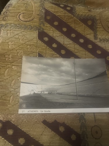 Vintage athens greece postcard - vintage,