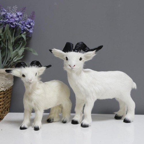 Stuffed goat garden - garden, statue