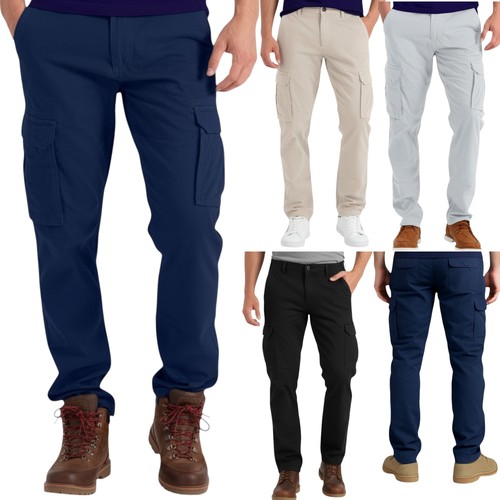 Mens cargo trousers slim - mens,