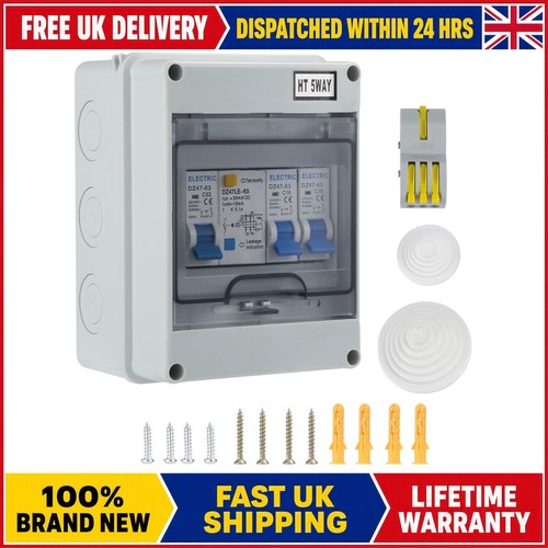 Mains consumer unit way - consumer, 5-way