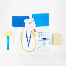 Medical Urethral Catheterization Kit Double-Lumen Foley Catheter Urine Tube Set