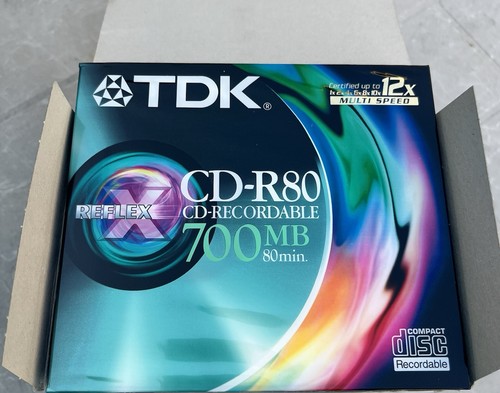 Tdk r80 recordable 700 - 10, x