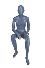 Sitting Male Mannequin Fixed