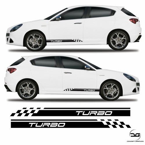 Turbo racing side - side, stripes