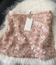 ZARA Dusty Pink Sequinned