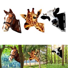 Wall Sculpture Animal Heads