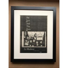 MADNESS SUN AND THE RAIN (FRAMED) POSTER SIZED original music press advert from 