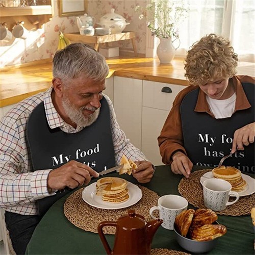 Funny adult bibs - women,
