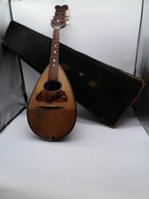Antique Mandolin. Domenico Zanoni Napoli With Case