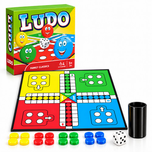 Ludo board game - board, family